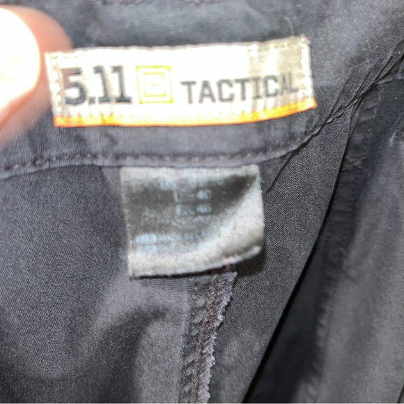 511 TACTICAL SERIES Pants Men's Size 40 x 30 7-Pockets 5.11 Black - Picture 4 of 4